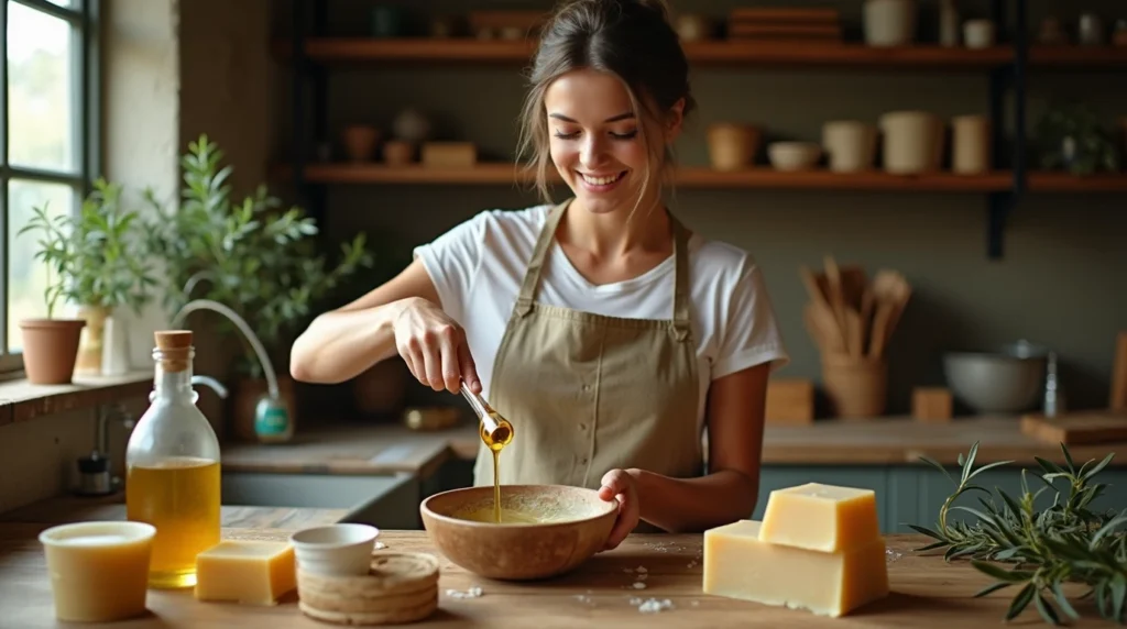 How to Make Homemade Olive Oil Soap