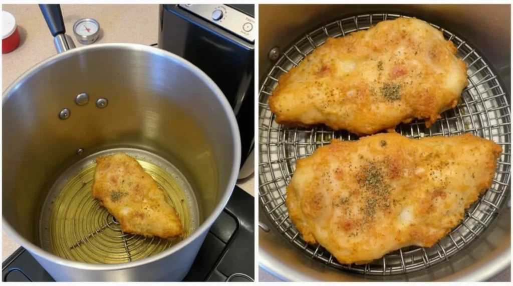 Chicken Breast in 350 Oil Fryer: Cook Time & Tips