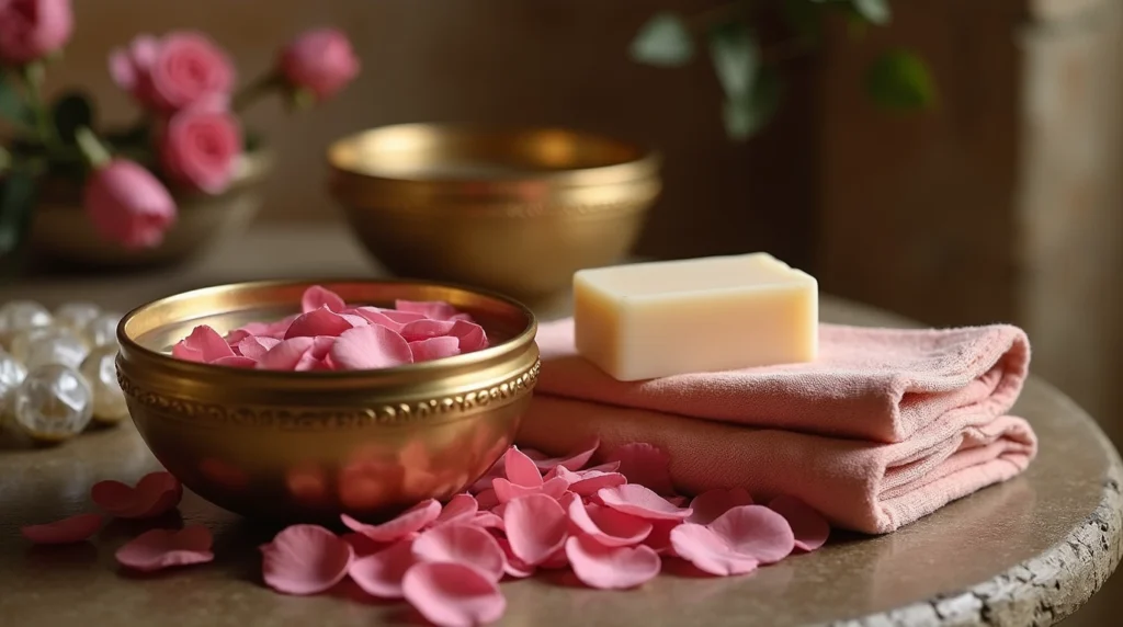 Experience the Fragrance of Rose Petal Soap for a Calming Cleanse