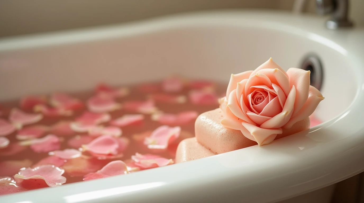 Experience the Fragrance of Rose Petal Soap for a Calming Cleanse