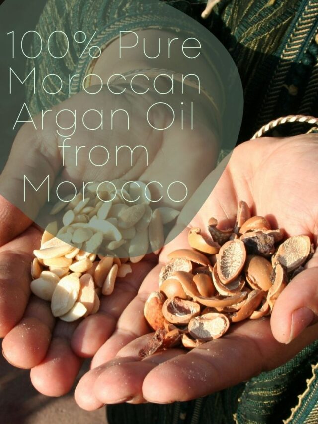 Revitalize with 100% Pure Moroccan Argan Oil from Morocco